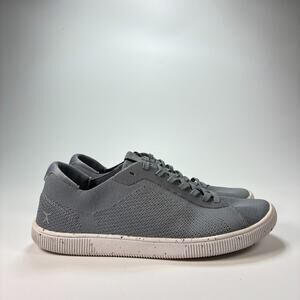 Flux Footwear Adapt Trainer Concrete Grey Barefoot Knit Shoes Men's Size 9
